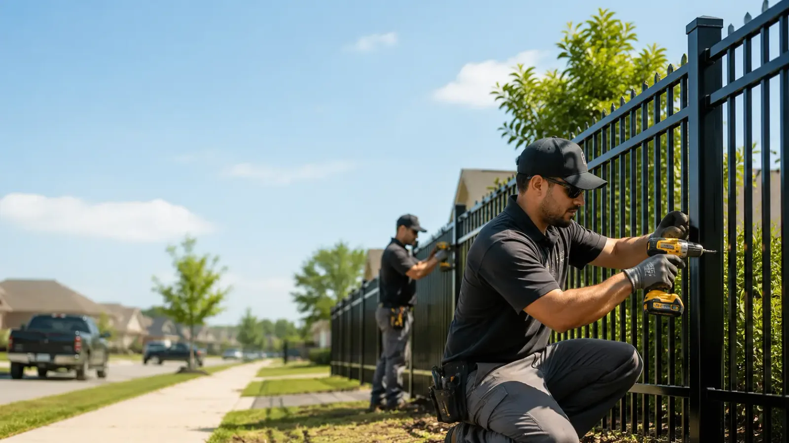Metal Fence Installation in Wilton, AR